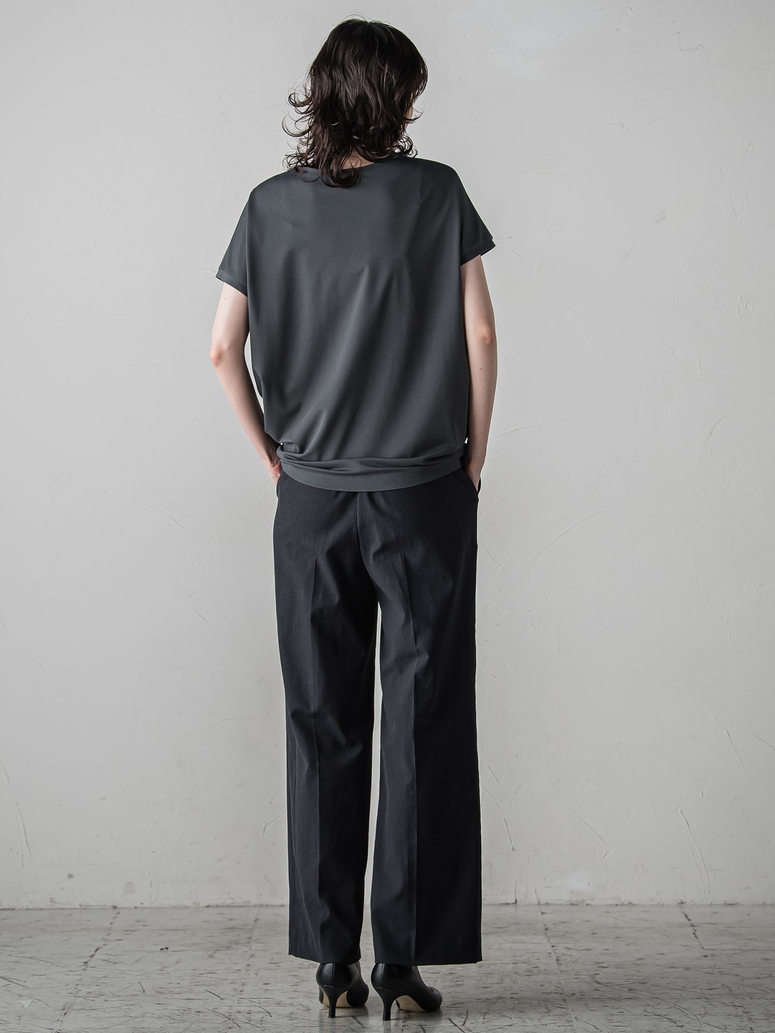 マシュマロポンチカットソー≪洗濯機で洗える≫