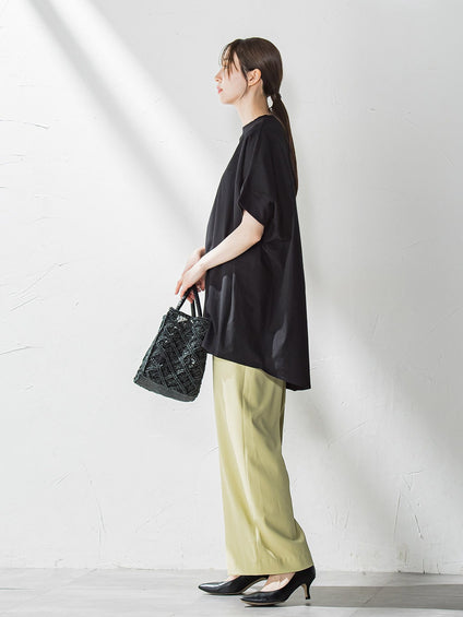 【WEB限定】タンブラーブッチャーワイドパンツ≪手洗い可能≫