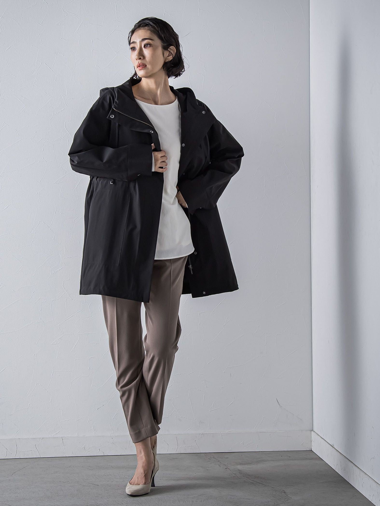 パーテーションダウンマウンテンパーカー≪洗濯機で洗える≫