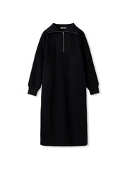 【WEB限定】圧縮起毛ステンニットワンピース≪手洗い可能≫