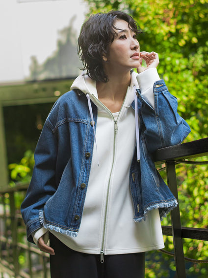 【大きいサイズ】デニムジャケット