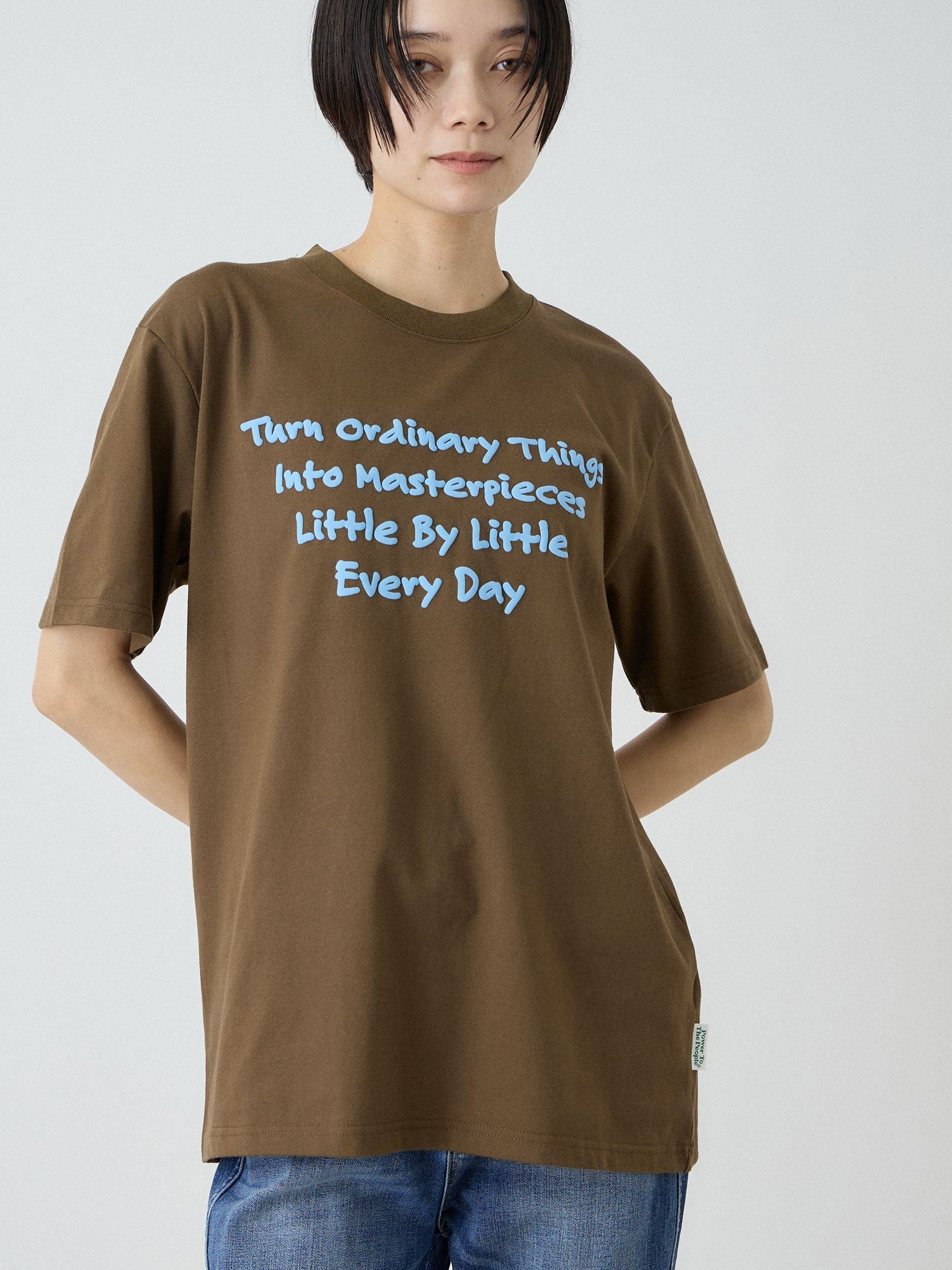 【Power To People】masterpiece ロゴTシャツ