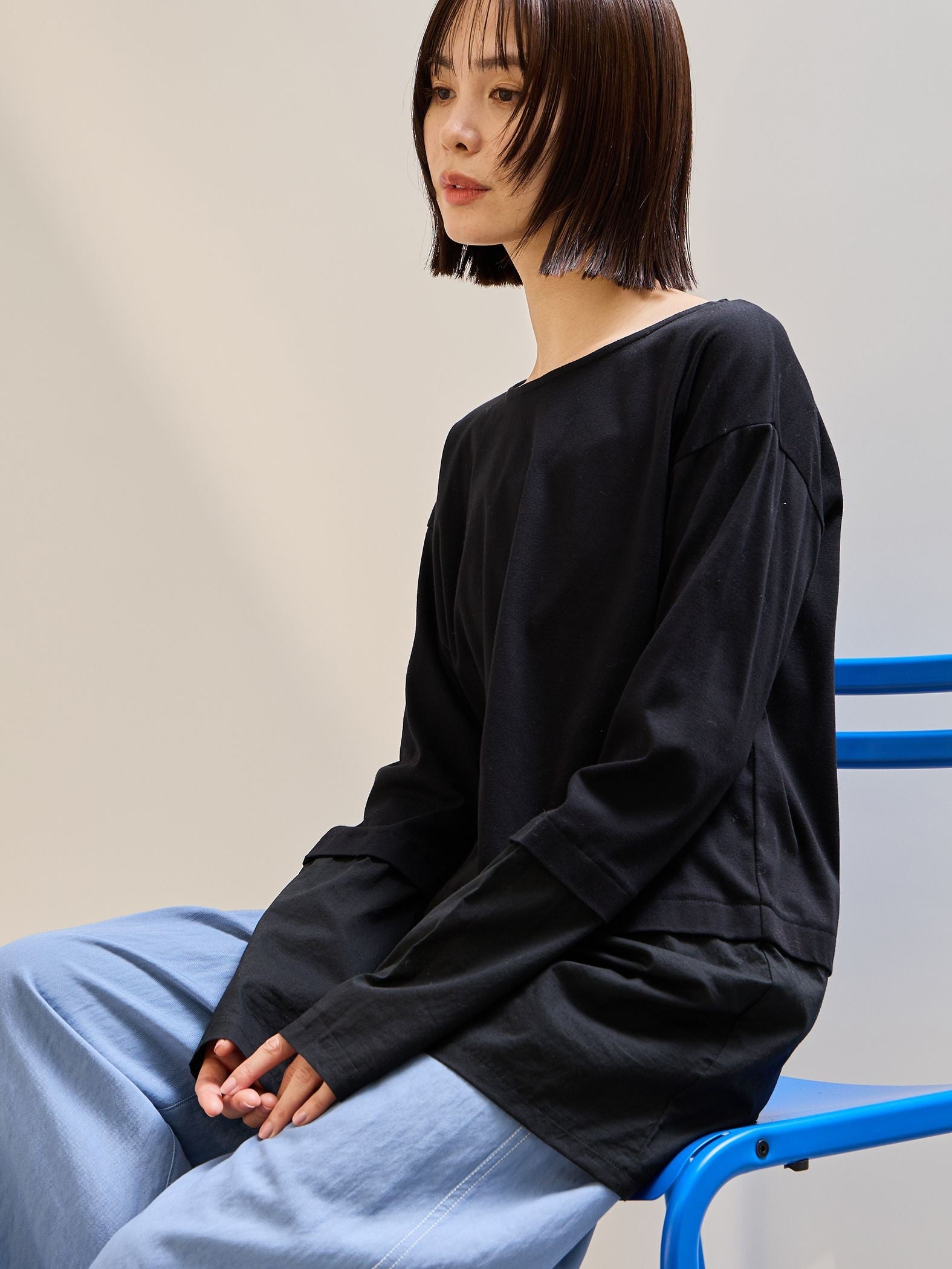 《予約》【連休。涼。軽やかに。】ドッキングシアーロンT《UVケア》