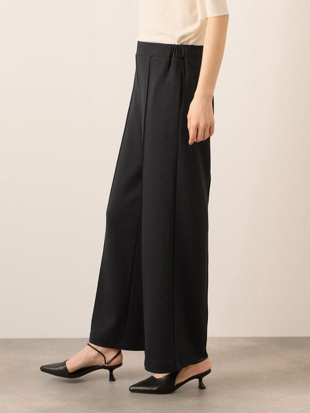 《予約販売》【ふんわり、きちんと。】ライトダンボールワイドパンツ≪手洗い可能≫