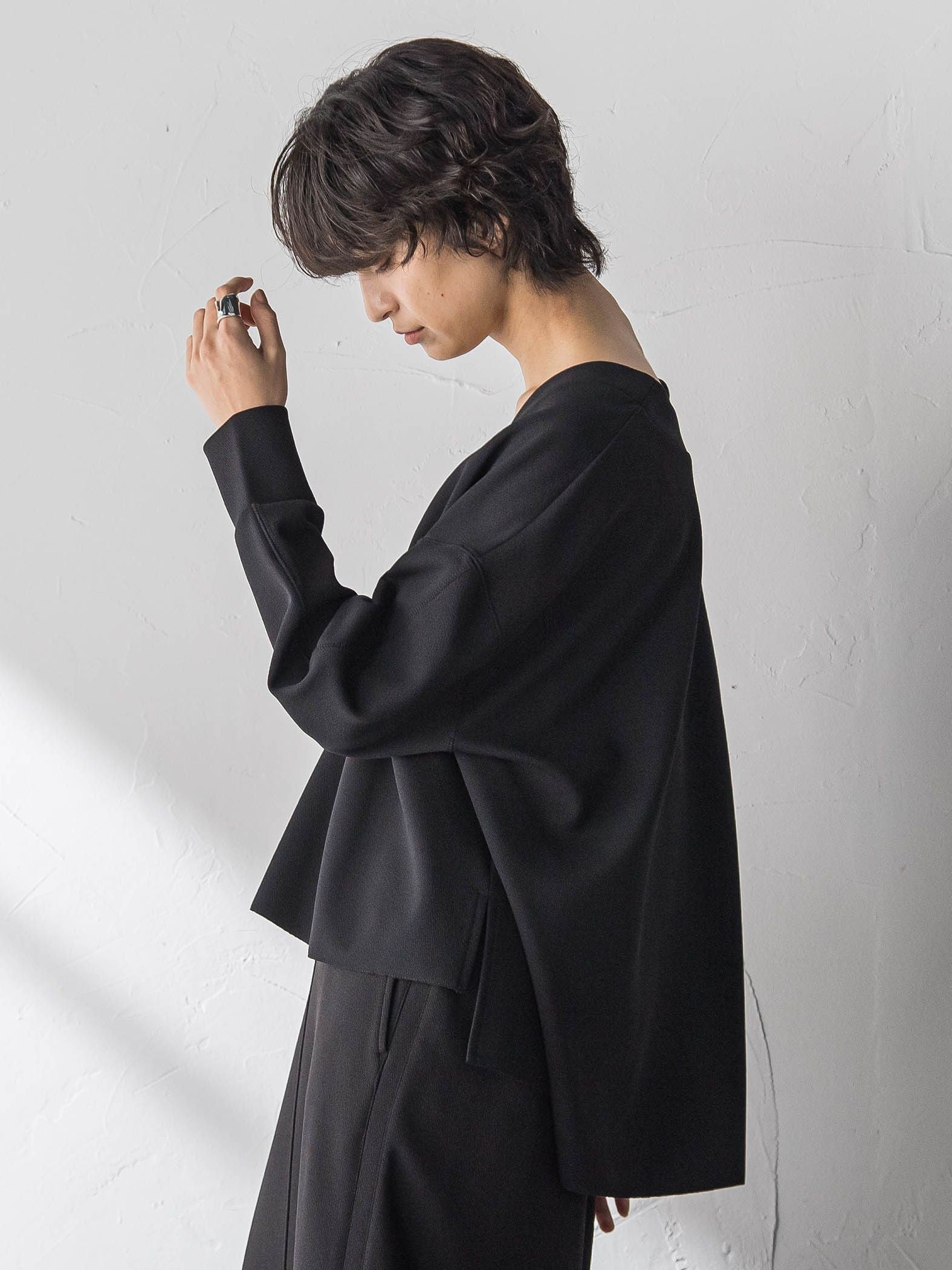 【えらべるSETUP】叶えるカットカーディガン≪手洗い可能≫