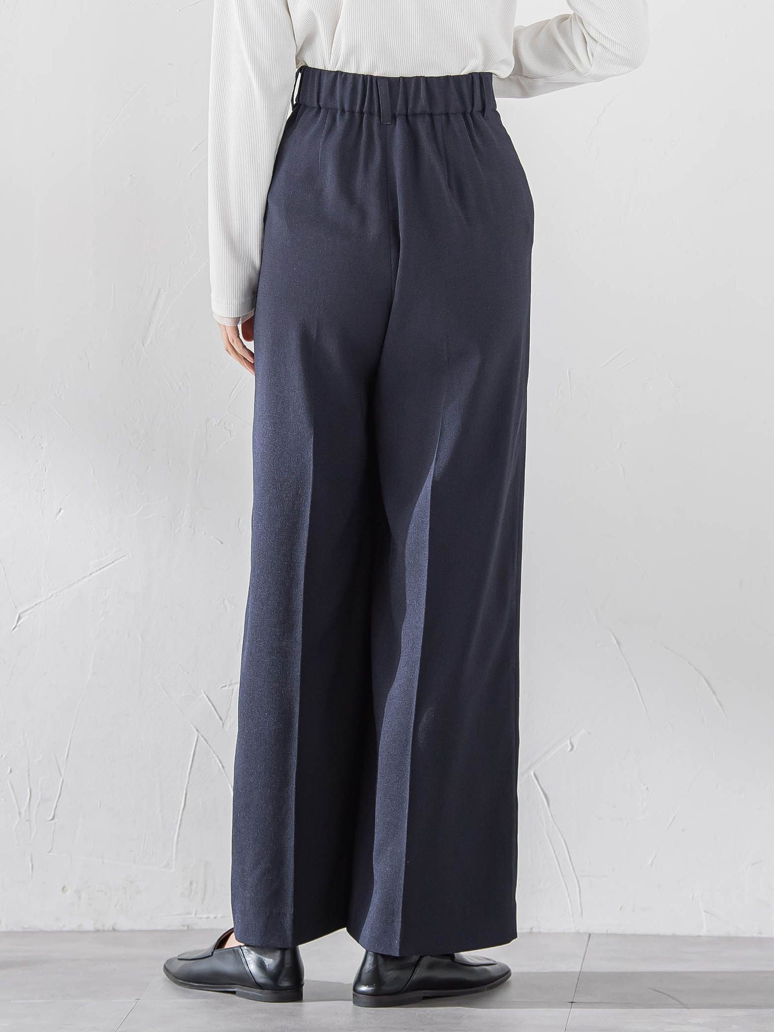 リネンライクオックスパンツ