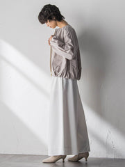 撥水バルーンブルゾン