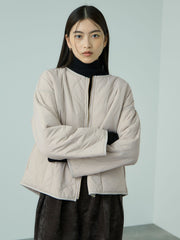 ひょうたんキルトリバーシブルZIPジャケット