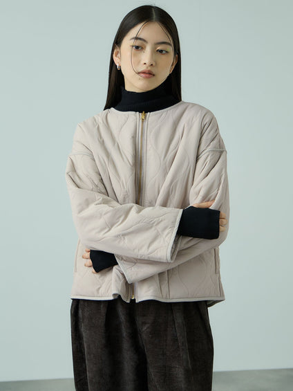 ひょうたんキルトリバーシブルZIPジャケット