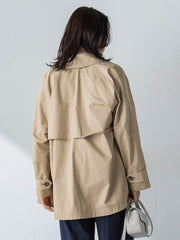 【ラク軽トレンチ】ラグランスリーブジャケット