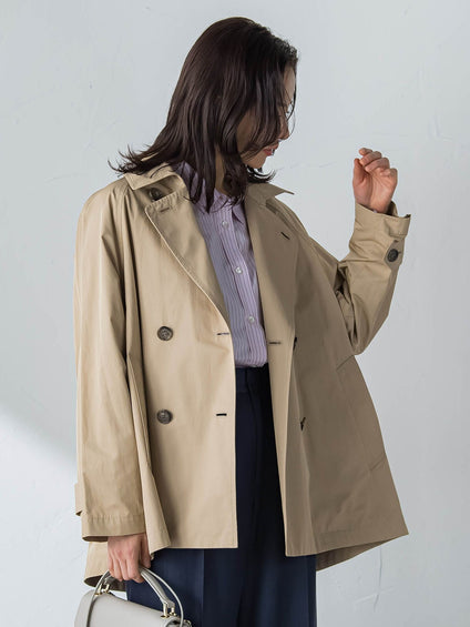 【ラク軽トレンチ】ラグランスリーブジャケット