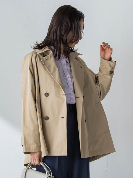 【ラク軽トレンチ】ラグランスリーブジャケット