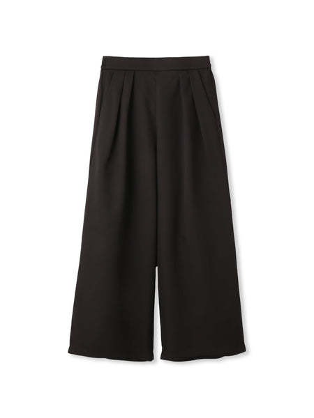 ダブルインタックプルオンワイドパンツ