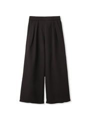 ダブルインタックプルオンワイドパンツ