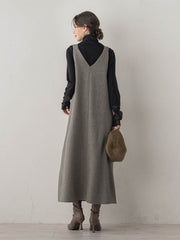 ミックスツイードジャンスカ