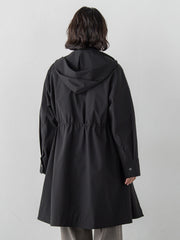 【大きいサイズ】パーテーションダウンロングコート