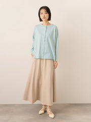 《予約》【機能するミニマル服】前後2WAYカーデ《UVカット》