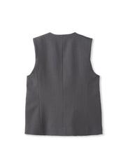 ストレッチツイルジレ≪手洗い可能≫