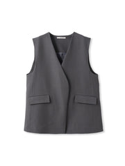 ストレッチツイルジレ≪手洗い可能≫