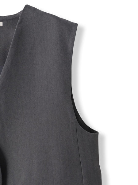 ストレッチツイルジレ≪手洗い可能≫