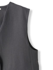 ストレッチツイルジレ≪手洗い可能≫