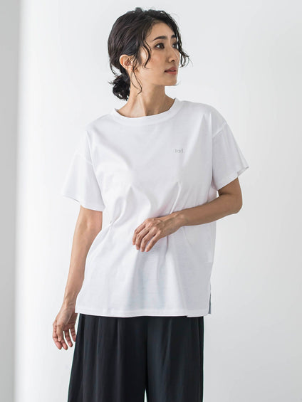 【J Lounge限定】la.f...ロゴTシャツ≪手洗い可能≫