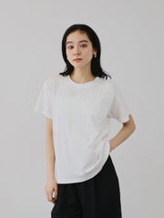 チュールフラワーモチーフプルオーバー