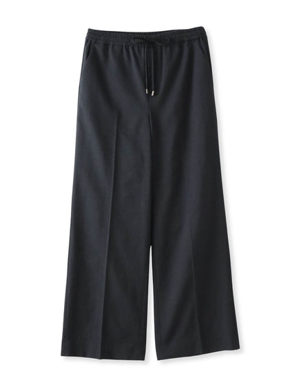 【WEB限定/+5cm丈長め】シェルタリングワイドパンツ