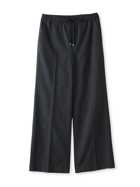 【WEB限定/+5cm丈長め】シェルタリングワイドパンツ