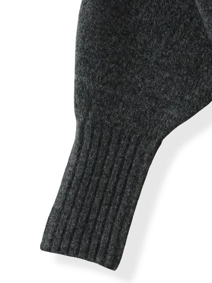 【WEB限定】”毎日頼れる”ゆったりモックネックニット