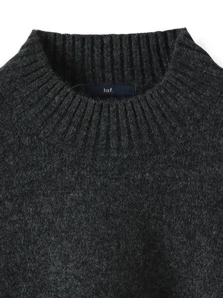 【WEB限定】”毎日頼れる”ゆったりモックネックニット