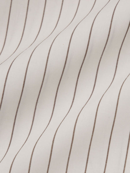 【大人の抜け感】コーマコットンバックフレアシャツ