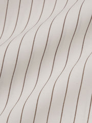 【大人の抜け感】コーマコットンバックフレアシャツ