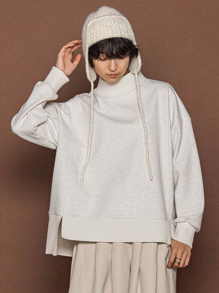 【楽・美・軽】ハイネックプルオーバー≪手洗い可能≫