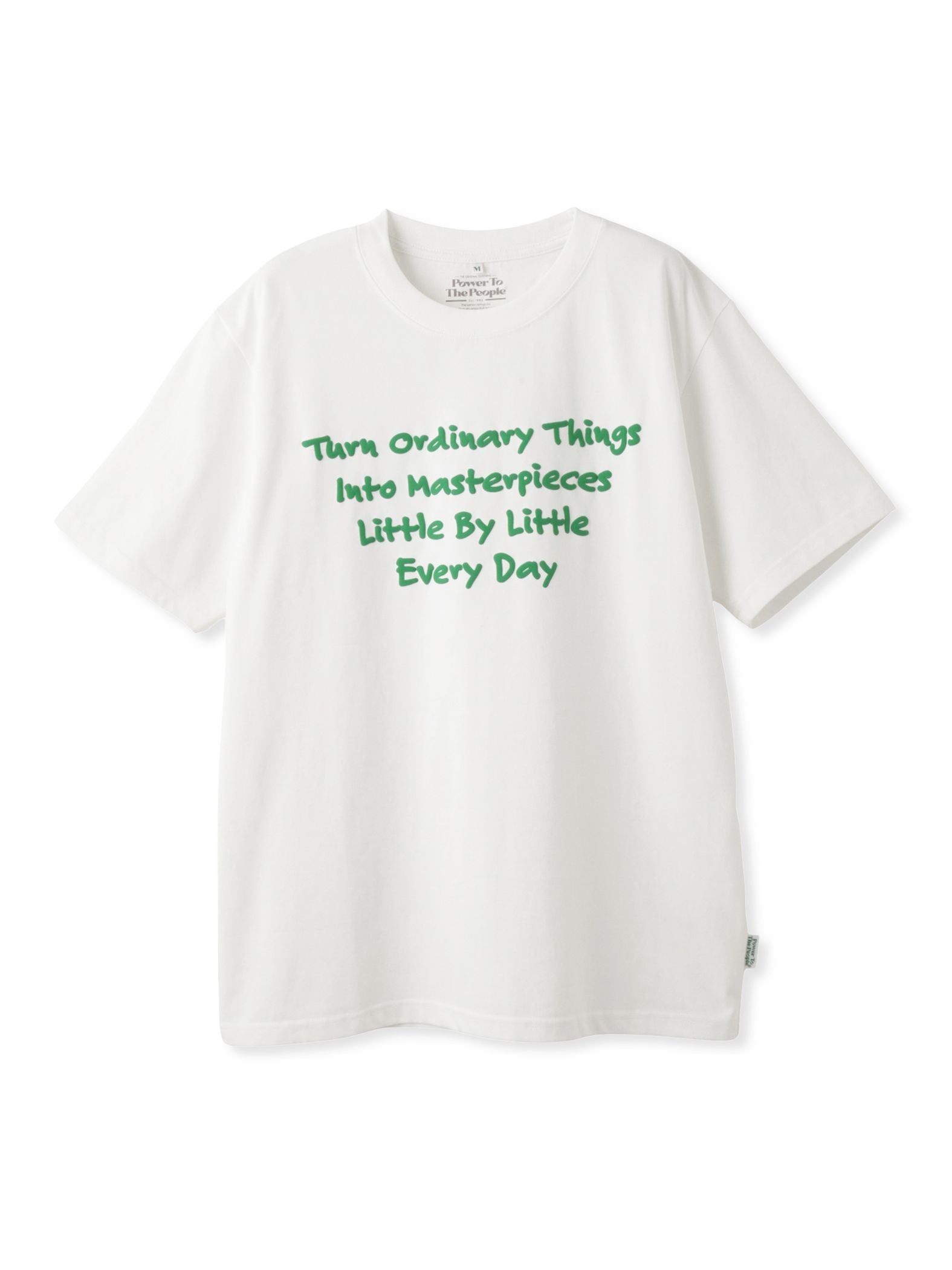 【Power To People】masterpiece ロゴTシャツ