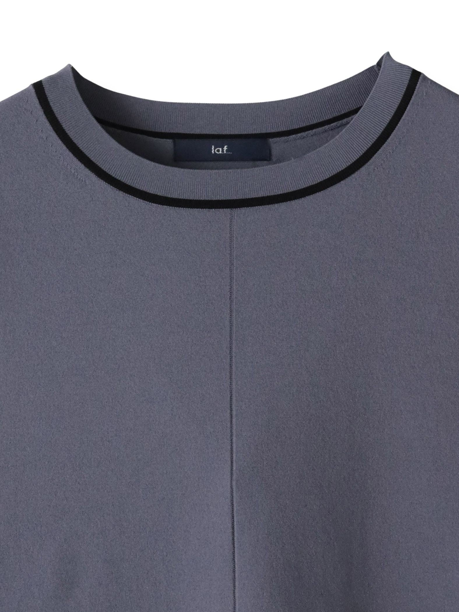 Tシャツ風ニットプルオーバー≪手洗い可能≫