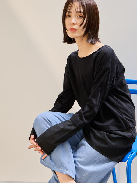 《予約》【連休。涼。軽やかに。】ドッキングシアーロンT《UVケア》