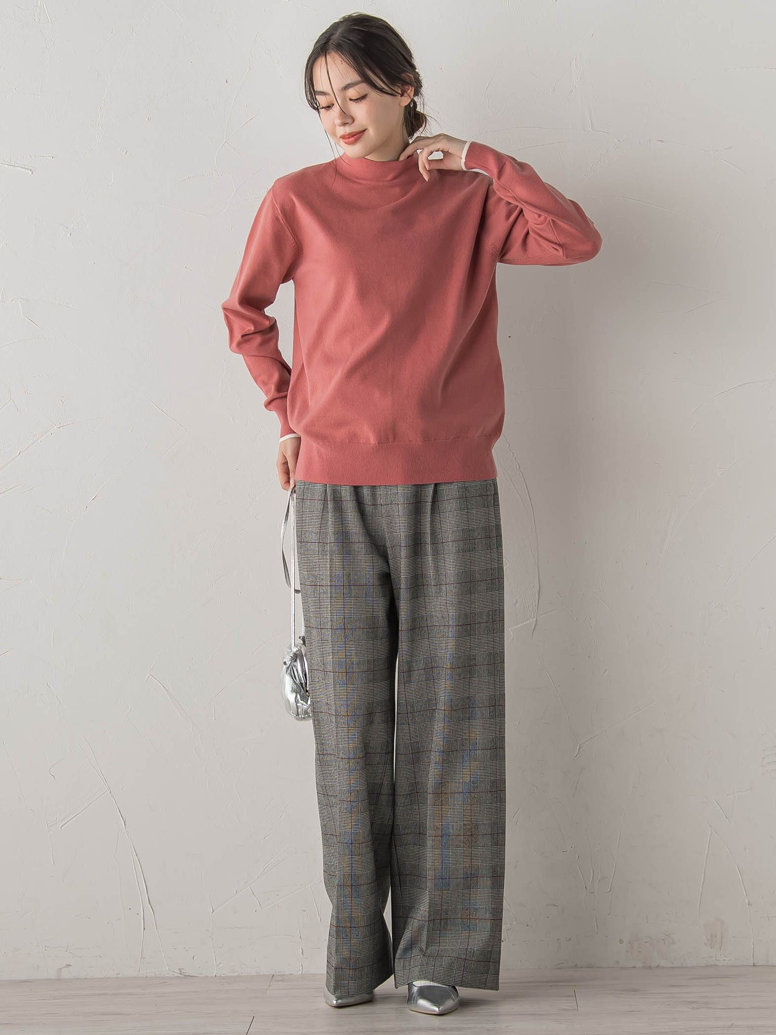 【新色追加】両面起毛ストレッチパンツ≪洗濯機で洗える≫