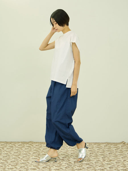 コットンソロナフレンチスリーブTシャツ