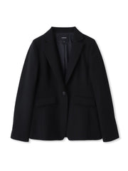 両面起毛テーラードジャケット≪洗える/セットアップ対応≫