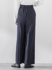 【大きいサイズ】リネンライクオックスパンツ