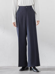 【大きいサイズ】リネンライクオックスパンツ