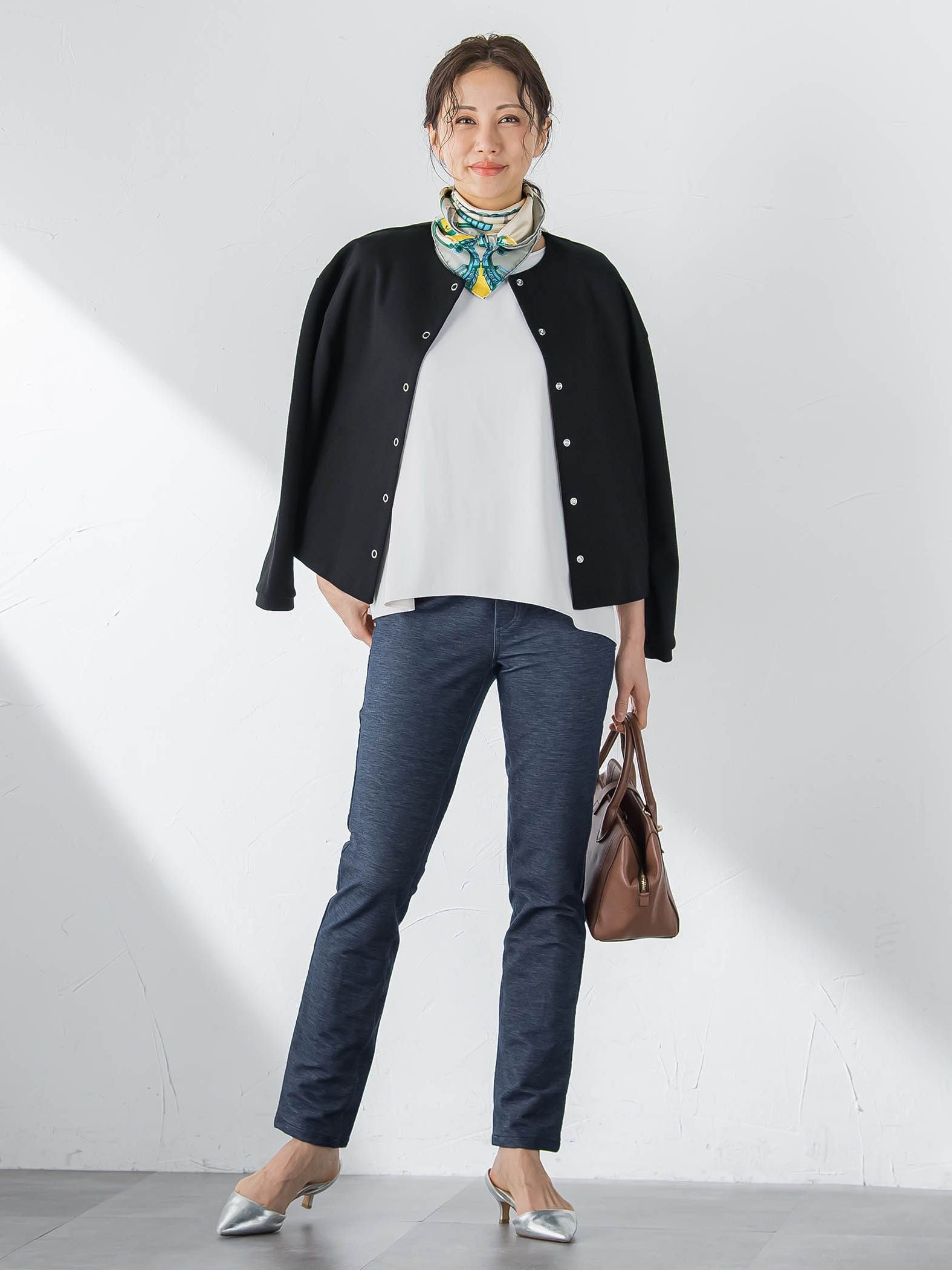 【WEB限定】美フォルムデイリーカーディガン