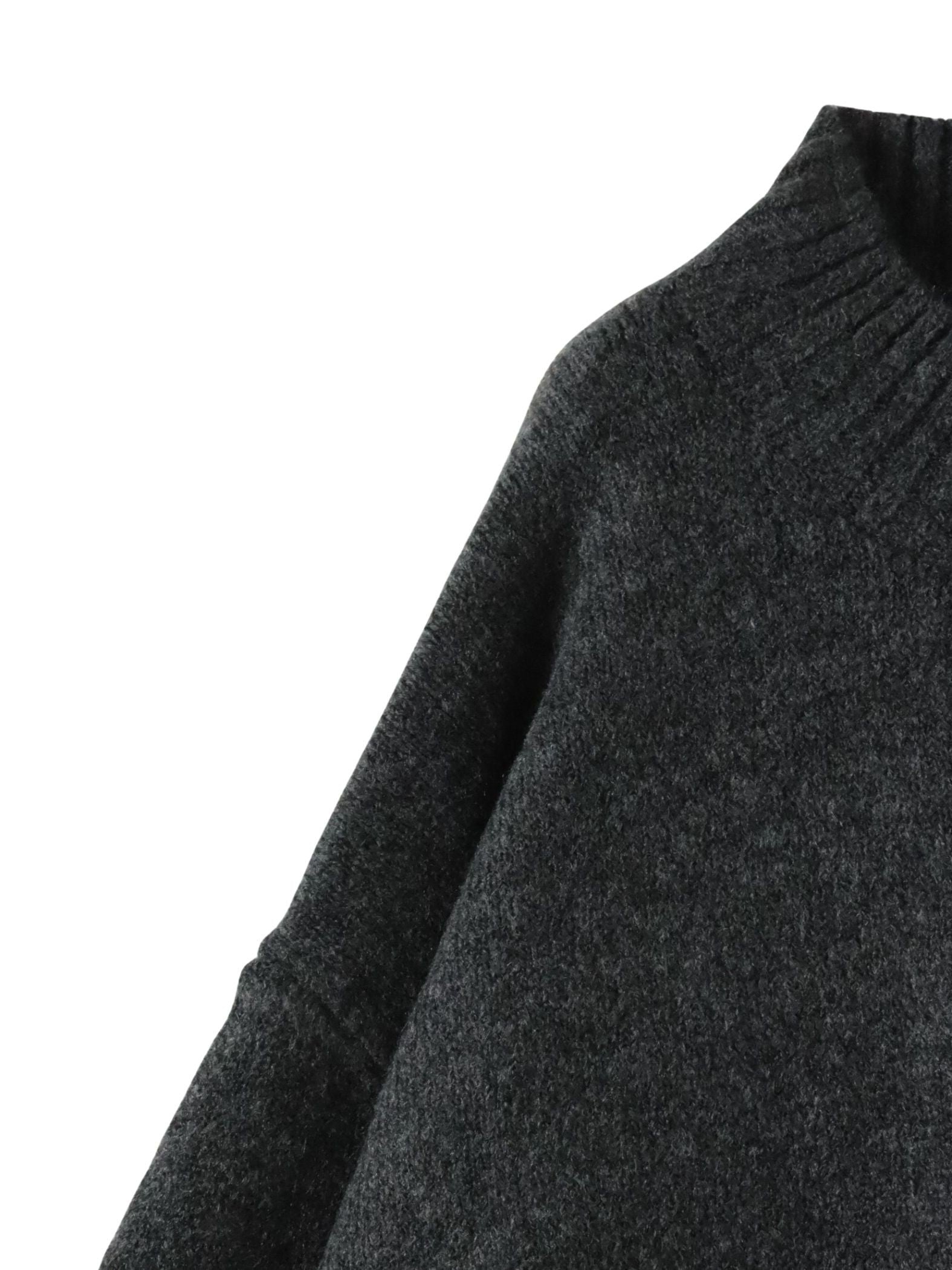 【WEB限定】”毎日頼れる”ゆったりモックネックニット