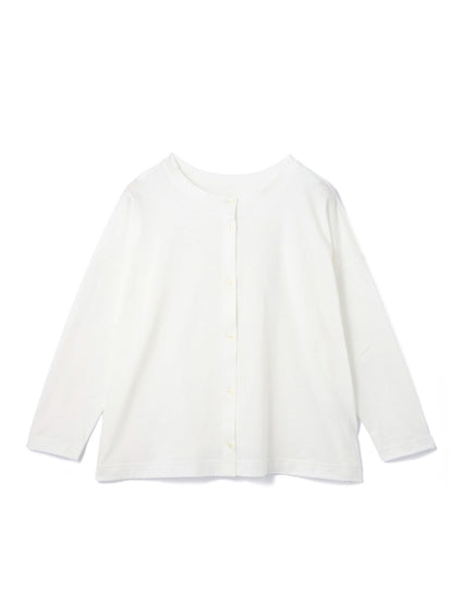 《予約》【機能するミニマル服】前後2WAYカーデ《UVカット》