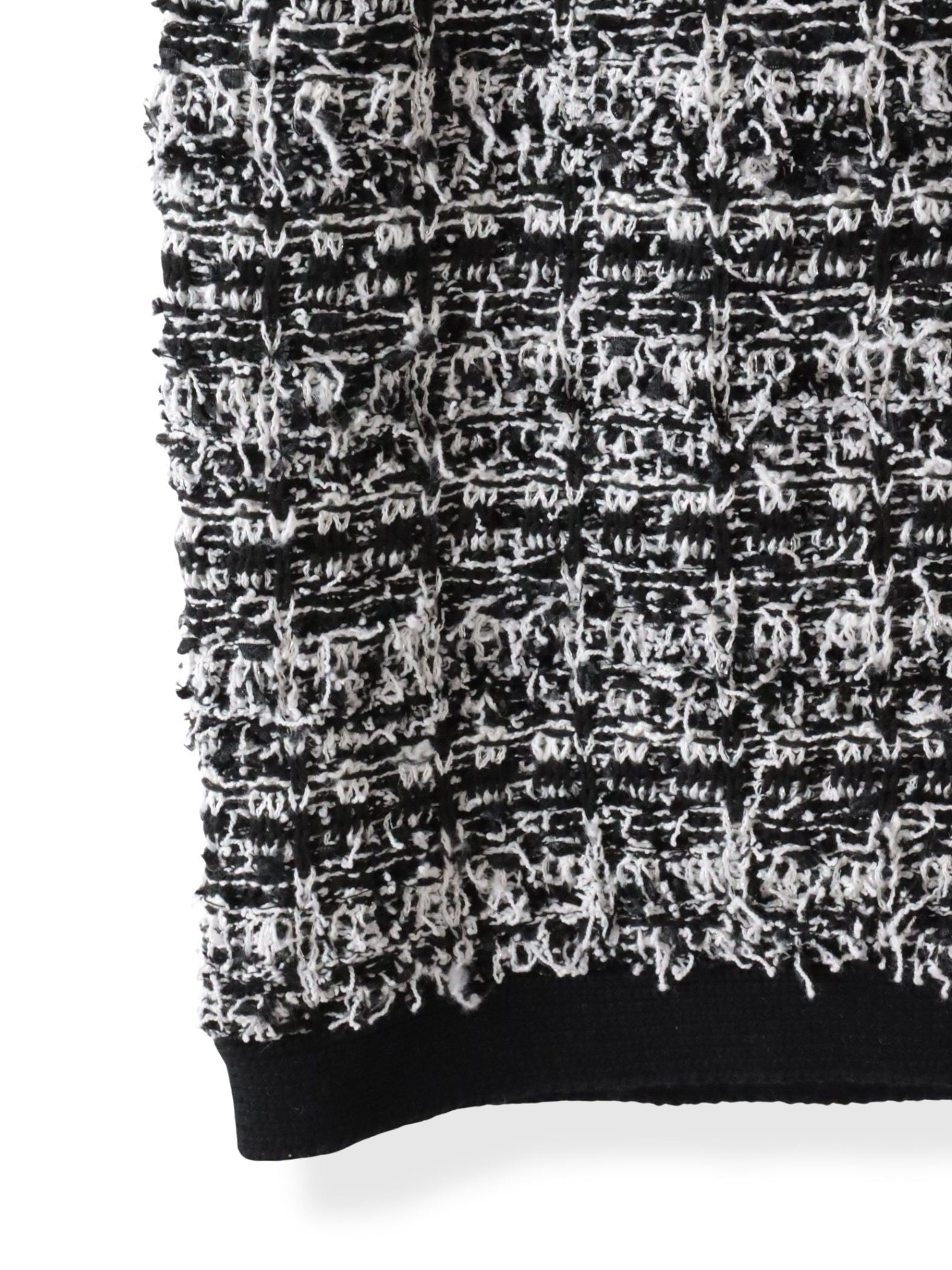 ファンシーツイードニットジレ