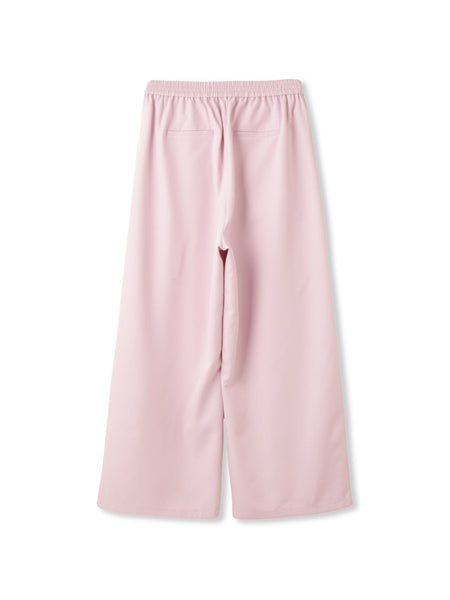 ダブルインタックプルオンワイドパンツ