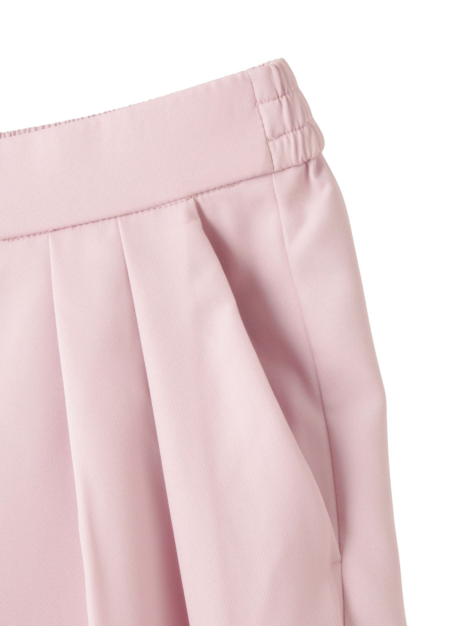 ダブルインタックプルオンワイドパンツ