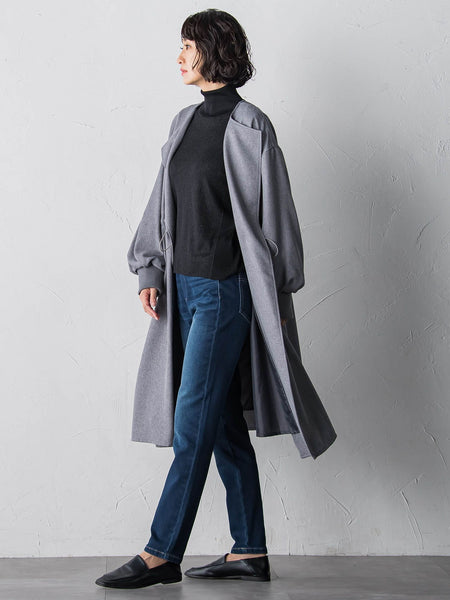 【WEB限定】”あたたか美脚”裏起毛デニム