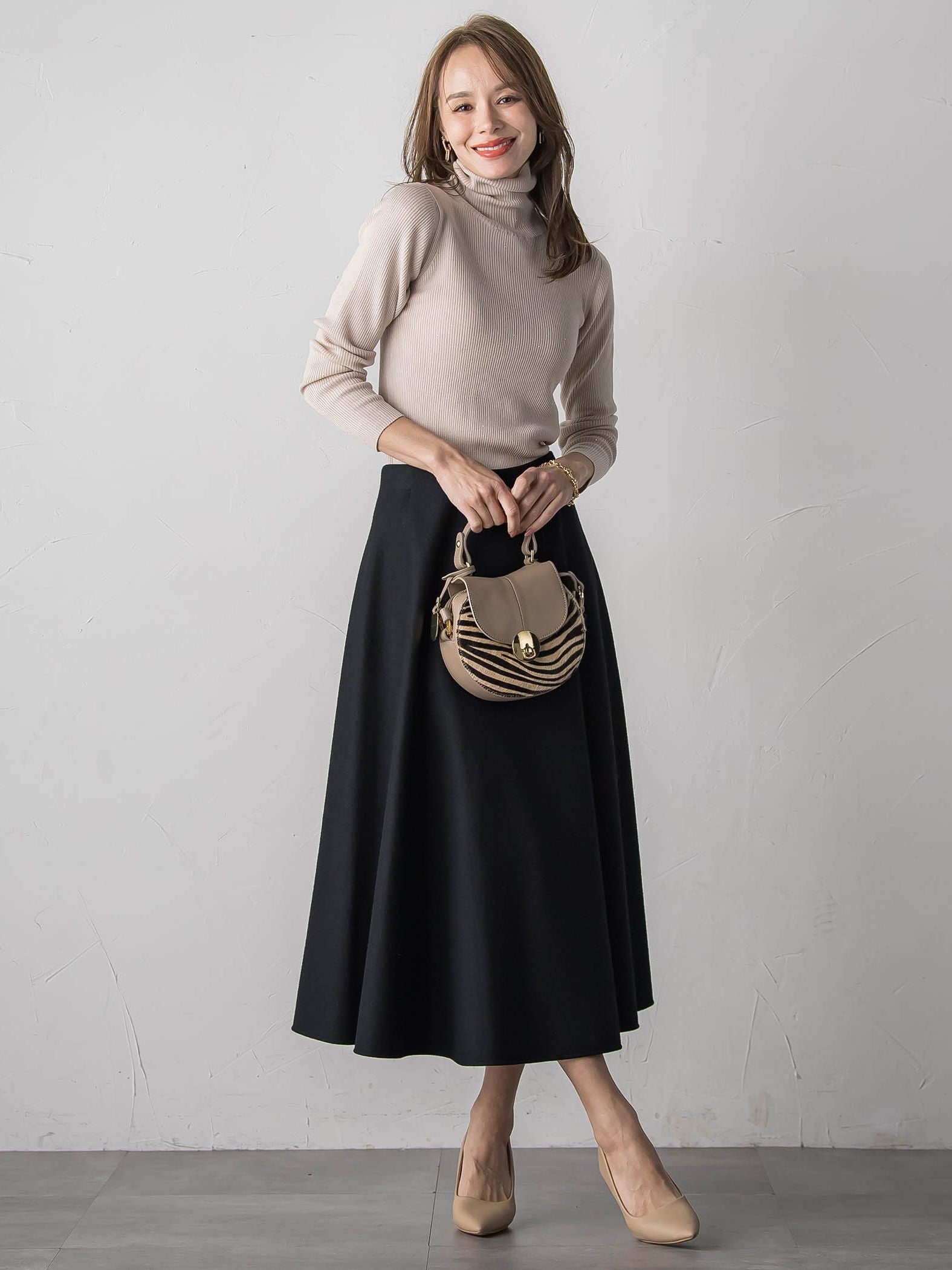 【新色追加】メルトンサーキュラースカート